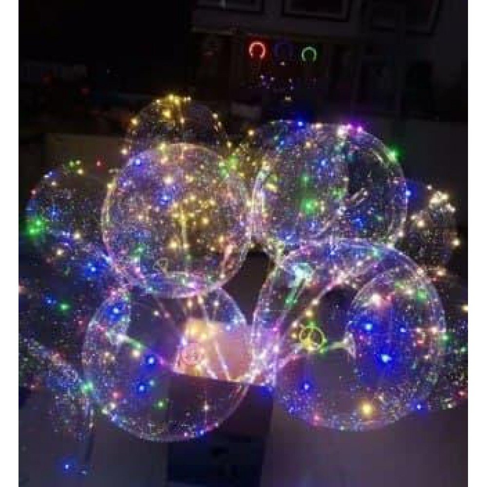 Светящиеся шары на палочке bobo light разноцветные Светящиеся шары на палочке bobo light разноцветные