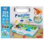 Развивающий конструктор на 224 детали Tu Le Hui "Puzzle Peg" чемодан TLH-29 Развивающий конструктор на 224 детали Tu Le Hui "Puzzle Peg" чемодан TLH-29