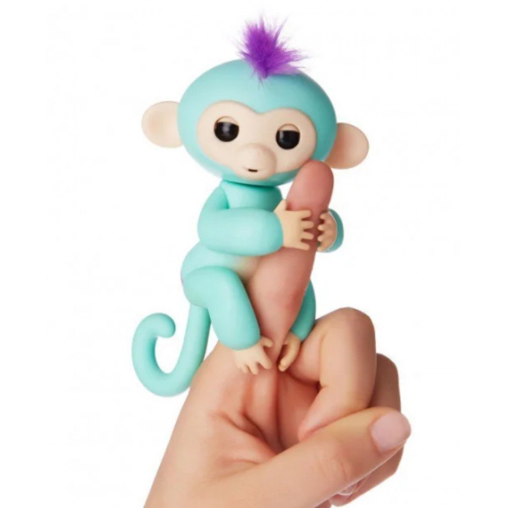 Обезьянка интерактивная на палец Happy Monkey Fingerlings Обезьянка интерактивная на палец Happy Monkey Fingerlings
