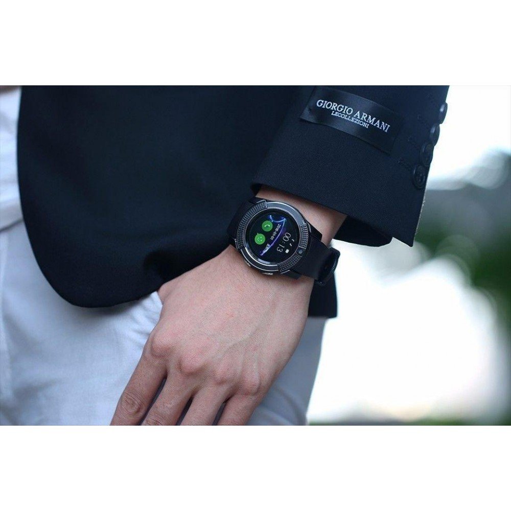 Сенсорные Smart Watch V8 смарт часы умные часы ЧЕРНЫЕ Сенсорные Smart Watch V8 смарт часы умные часы ЧЕРНЫЕ