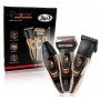 Мужской триммер бритва аккумуляторная для стрижки волос и бороды ProGemei Gold GM-595