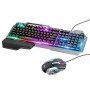 Игровой комплект проводной для ПК 2в1 клавиатура и мышь с подсветкой Hoco GM 12 RGB Клавиатура и мышка для игр