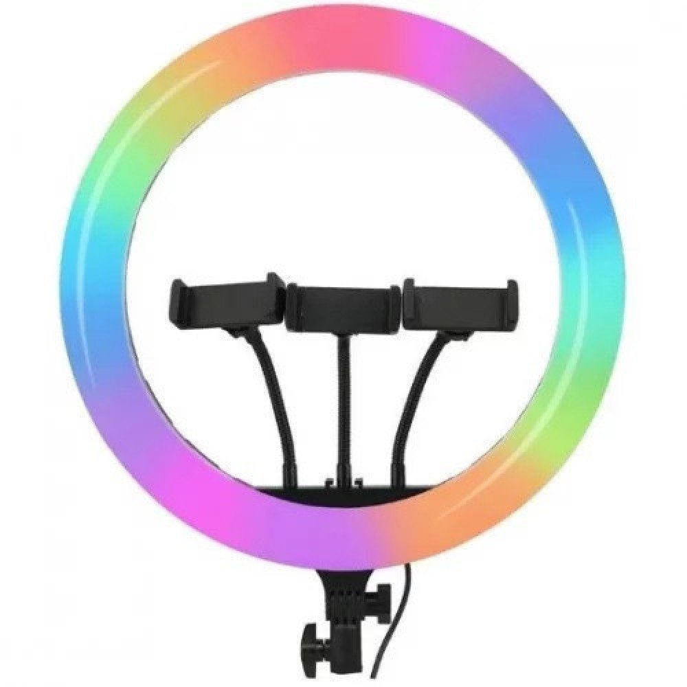 Светодиодная кольцевая лампа F133/1 RGB 45 см Светодиодная кольцевая лампа F133/1 RGB 45 см
