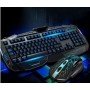 Клавиатура с мышкой игровая с подсветкой клавиш проводная для компьютера Atlanfa AT-V100