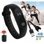 Фитнес-часы М4, смарт браслет smart watch, аналог mi band 4, треккер, сенсорные фитнес часы