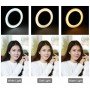 Кольцевая светодиодная Led Лампа 16 см / кольцевой свет, селфи лампа / селфи кольцо EL 1140