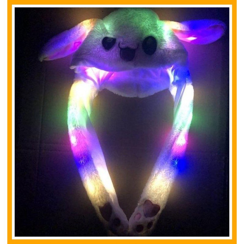 Светящаяся шапка с двигающими ушками Пикачу Pikachu toys soft toys with led Светящаяся шапка с двигающими ушками Пикачу Pikachu toys soft toys with led