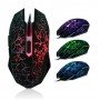 USB мышка GAMING MOUSE проводная мышь с подсветкой Чёрная