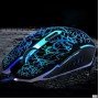 USB мышка GAMING MOUSE проводная мышь с подсветкой Чёрная