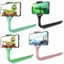 Держатель для телефона гибкий универсальный с присосками Cute Worm Lazy Holder