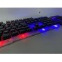 Клавиатура Русская + Мышка KEYBOARD KT-288 , комплект клавиатура и мышка с подсветкой