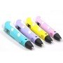 3D Ручка PEN-2 с LCD-дисплеем + Пластик! Крутая ручка для рисования! РОЗОВАЯ