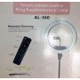 Кольцевая LED лампа AL-360 (1 крепл.тел) (пульт) 220V (36см)