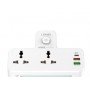 Качественный Сетевой удлинитель Ldnio SC2311 2 USB + 1 Type-C, Быстрая зарядка с ночником