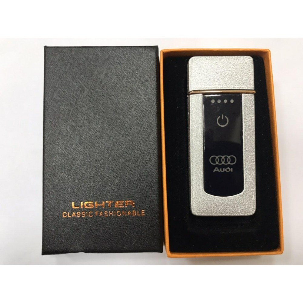 Сенсорная USB зажигалка мощная «Audi» B13 Сенсорная USB зажигалка мощная «Audi» B13