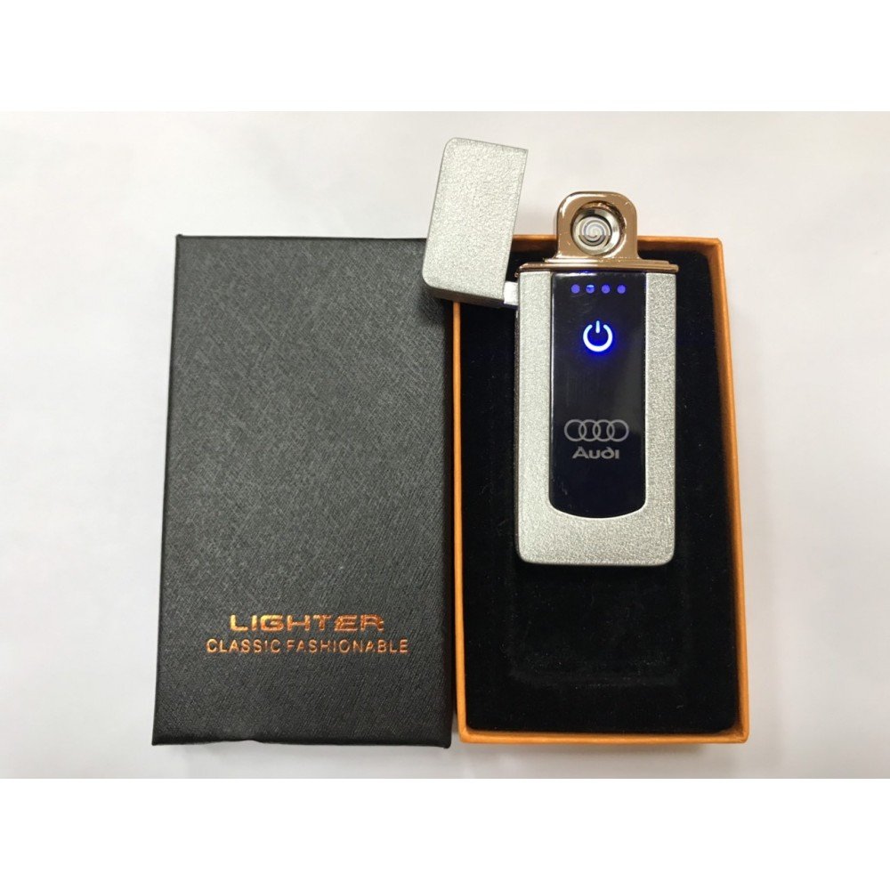 Сенсорная USB зажигалка мощная «Audi» B13 Сенсорная USB зажигалка мощная «Audi» B13
