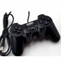 Джойстик проводной USB USB-208 DualShock вибро Черный