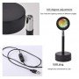 Проекционный светильник Sunset Lamp с эффектом заката, рассвета fm-23