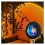 Проекционный светильник Sunset Lamp с эффектом заката, рассвета fm-23