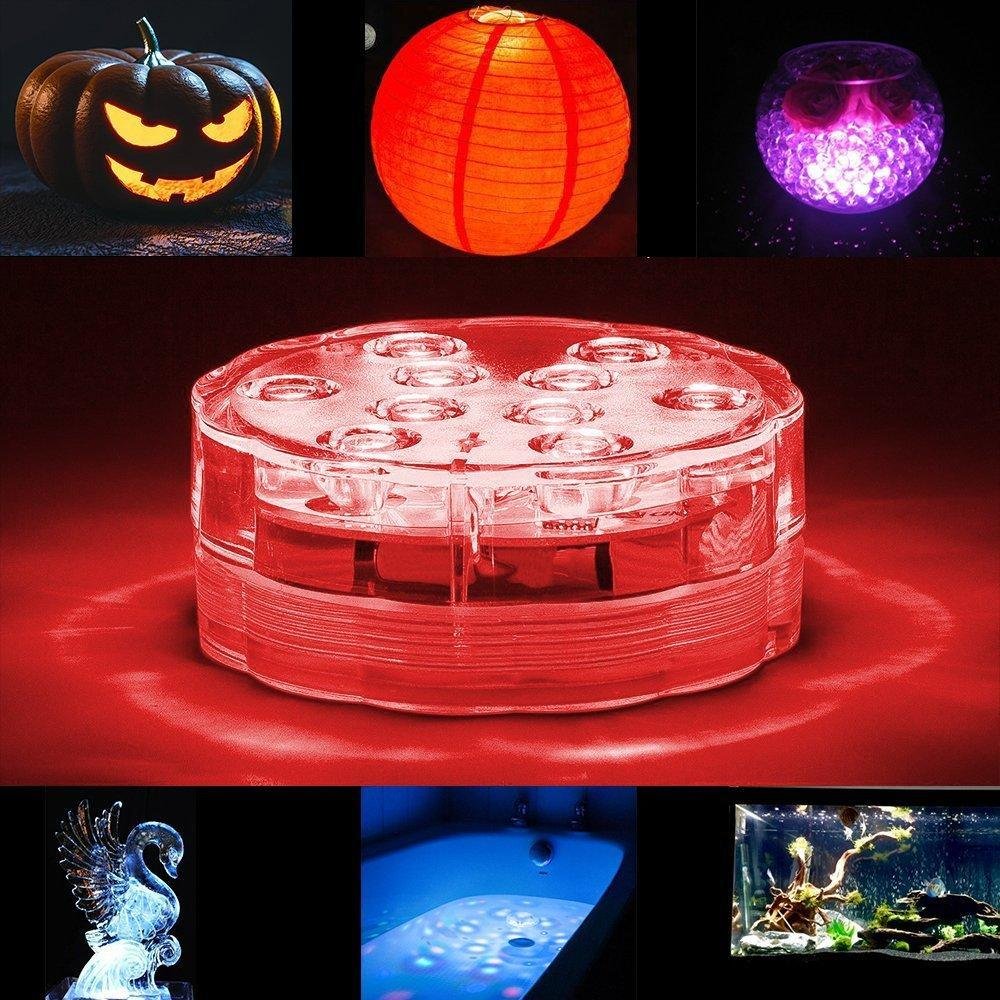 Светодиодный RGB погружной светильник с дистанционным управлением Светодиодный RGB погружной светильник с дистанционным управлением