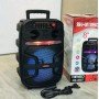 Портативная колонка Kimiso QS-4007 Bluetooth, с микрофоном для караоке, FM радио, MP3, пультом