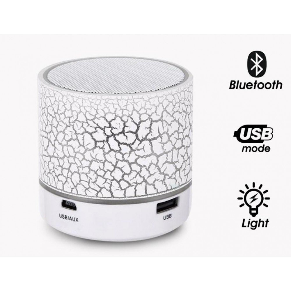 Портативная bluetooth Bass колонка S60 c LED подсветкой Портативная bluetooth Bass колонка S60 c LED подсветкой