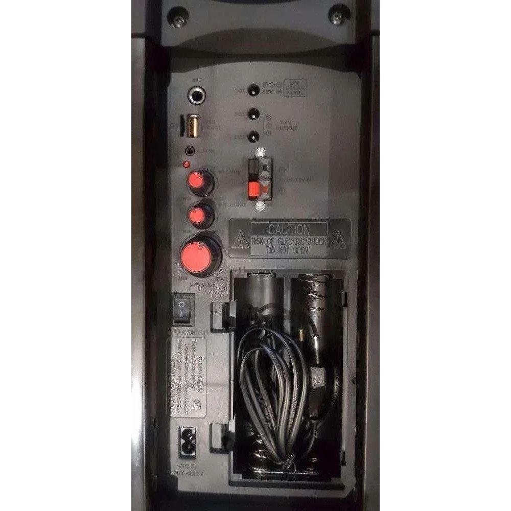 Портативная колонка - радиоприемник GOLON RX-2900 с беспроводным микрофоном Портативная колонка - радиоприемник GOLON RX-2900 с беспроводным микрофоном