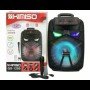Колонка портативная акустическая Kimiso QS 1290 с микрофоном и пультом