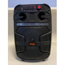 Портативная колонка Kimiso QS-4007 Bluetooth, с микрофоном для караоке, FM радио, MP3, пультом