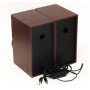 USB Колонки для компьютера и ноутбука FT-2031, Красное дерево Лучшая Цена!