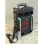 Портативная колонка Kimiso QS-627 с микрофоном и светомузыкой (USB/BT/FM)