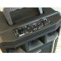 Портативная колонка Kimiso QS-627 с микрофоном и светомузыкой (USB/BT/FM)