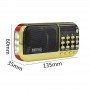Радиоприемник USB/MP3 B836S