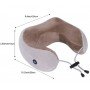 Дорожная подушка для шеи с массажем на батарейках U Shaped