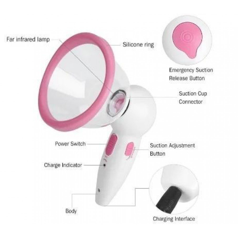 Увеличитель груди 002 BREAST PUMP вакуумный увеличитель груди Увеличитель груди 002 BREAST PUMP вакуумный увеличитель груди