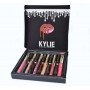 Набор матовая жидкая помада 6шт + карандаш Kylie, Набор жидких матовых помад Кайли