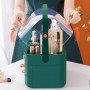 Настольный органайзер для косметики 4 секции большой зеленый YM206-2 Three Drawers Органайзер для косметики Настольный органайзер для косметики 4 секции большой зеленый YM206-2 Three Drawers Органайзер для косметики
