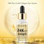 Сыворотка против морщин GUANJING 24K Pure Gold Collagen увлажняющая 30 мл