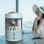 Органайзер стойка цилиндрический для косметики 4 секции YM226 Белый Кейс для косметики Органайзер бокс