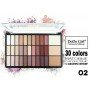 Тени Makeup Studio DoDo Girl + хайлайтер, палетка теней 33 оттенка (B)
