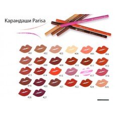 Стойкий матовый Карандаш для губ Parisa cosmetics
