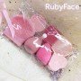 Набор спонжей для макияжа в косметичке и силиконовая щеточка для умывания Ruby Face Набор спонжей для макияжа в косметичке и силиконовая щеточка для умывания Ruby Face