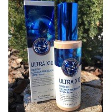 Увлажняющий тональный крем Enough Ultra X10 Cover Up Collagen Foundation SPF50+ PA +++