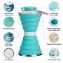 Силиконовая бутылка складная folding travel water cup 9588