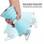 Силиконовая бутылка складная folding travel water cup 9588