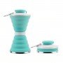 Силиконовая бутылка складная folding travel water cup 9588