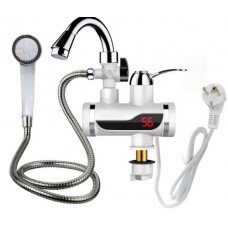 Мгновенный Проточный водонагреватель с Насадкой для душа INSTANT ELECTRIC HEATING WATER FAUCET I SHOWER. Акция