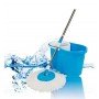 Универсальная швабра с отжимом-центрифугой и ведром Easy Mop "Круглая Швабра"