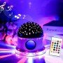 Диско шар с блютузом LED Crysal Magic Ball Light с пультом