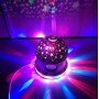 Диско шар с блютузом LED Crysal Magic Ball Light с пультом